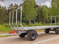 CynkoMet Ballentransportwagen / Bale platform / Remorque pour balles / Rimorchio per balle / Przyczepa do przewozu bel