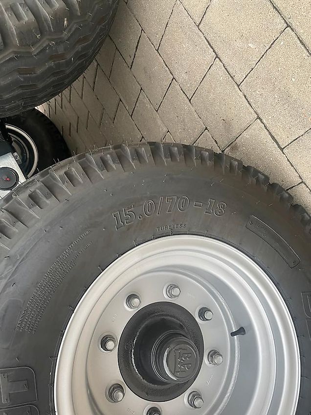 Fliegl TDK 140 Fox Tandemkipper Kipper Anhänger Traktor 2 Achser