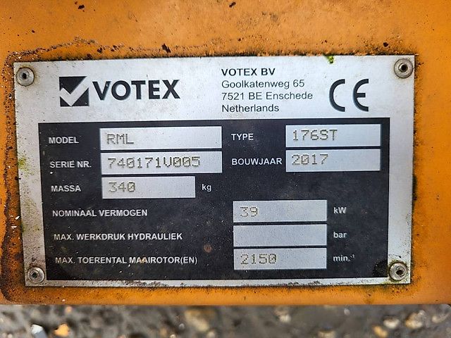 Votex Klepelmaaier 1.76M