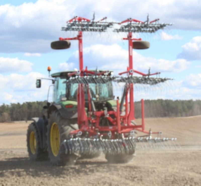 Unia Hackstriegel / Saatstriegel, Akcent, 12,00 m, NEU