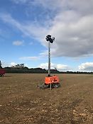 Mobil lysmast / lighttower - udlejes