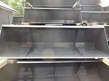 H LM Euro- Frontladerschaufel 2,4 Meter- Größe S NEUE- 2,40 Meter   Frontladerschaufel- Universal- Hardoxschürflleiste- Größe S