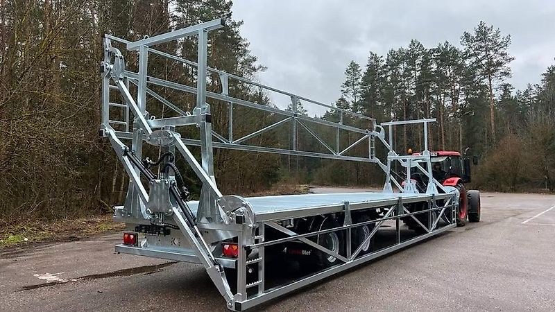 CynkoMet Ballenwagen T-608/3SL mit hydraulischer Ladungssicherung, 24 t GG, Preis inkl. 19% MwSt.