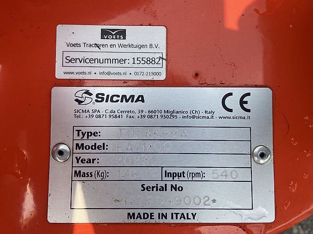 SICMA FA1200 cirkelmaaier