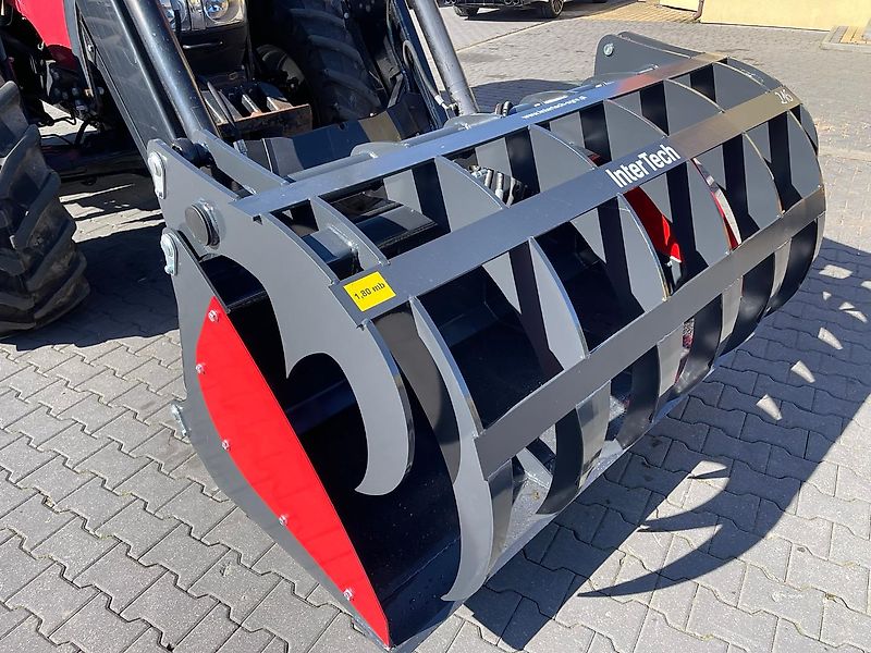 INTER-TECH Greifschaufel 1800 mm / 1800 mm / Lieferung frei