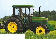 John Deere 5300 5400 5500 - Most Przedni Zwrotnica Silnik Dyfer Skrzynia Podnośnik Hydraulika (Części zamienne)