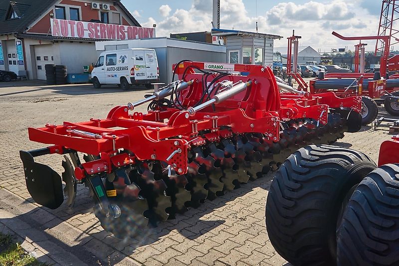 GRANO SYSTEM TOP-AGRO Scheibenegge 4M Transportbreite nur 2,42M! KSE-T4056H