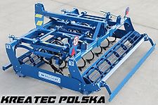 Rolmako Saatbettkombination kompakt U 684 mit Zinken SX, gehängte Version, Breiten von 2,5 m bis 4,5 m