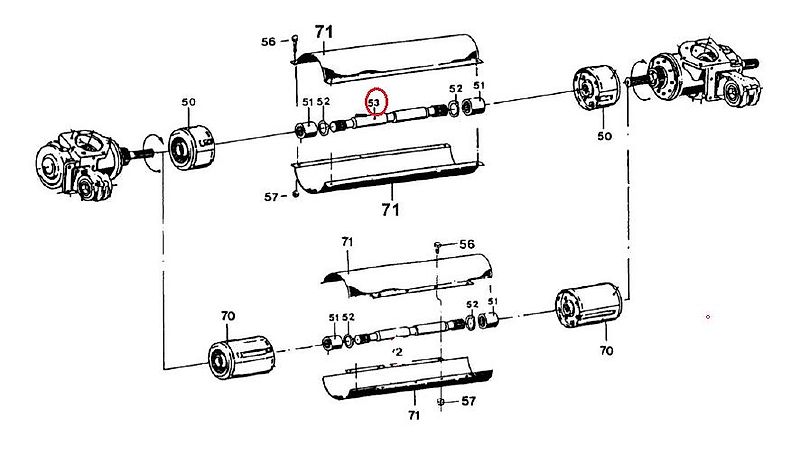 Kemper WAŁEK KEMPER 345, 360 35x368MM 21Z LCA70125, 70125