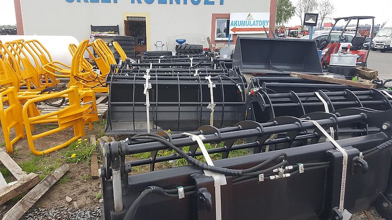 TOP-AGRO Greifschaufel PLUS GSP verstärkt ab 1,20 bis 2,40 m