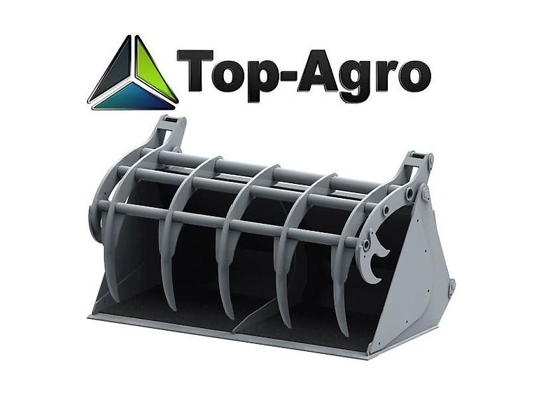 TOP-AGRO Greifschaufel PLUS GSP verstärkt ab 1,20 bis 2,40 m