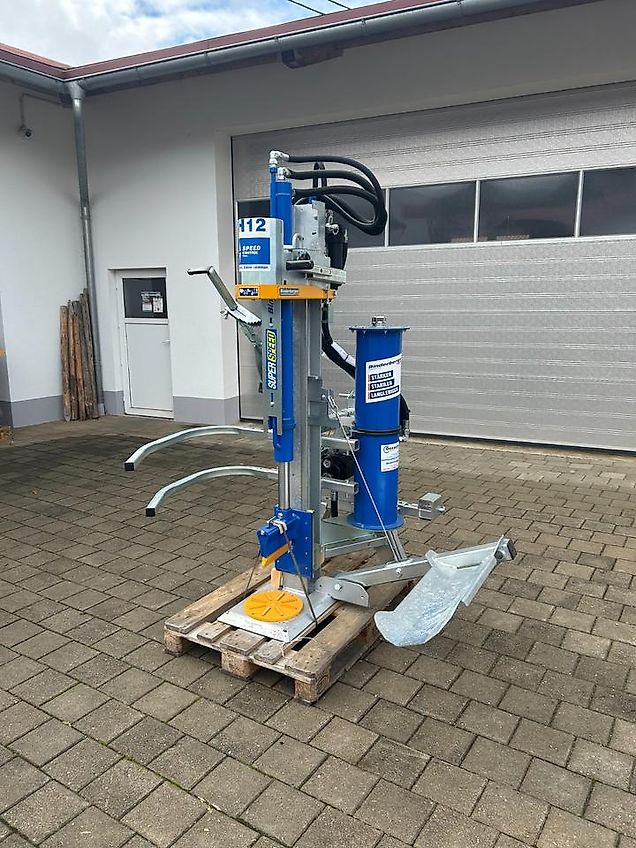 Binderberger H12 Z Super Speed mit Stammheber Holzspalter Spalter