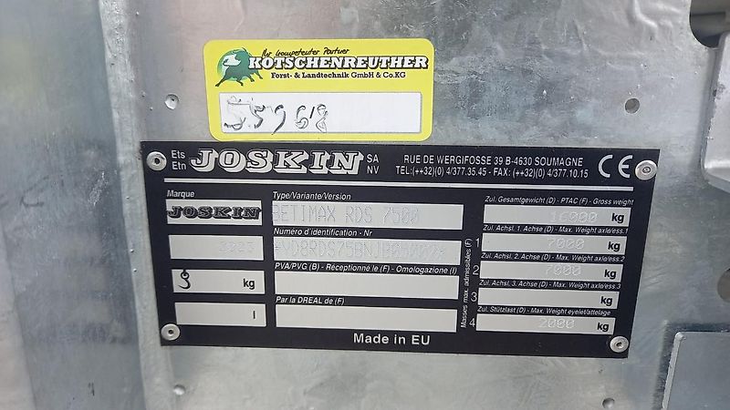 Joskin Betimax RDS 7500