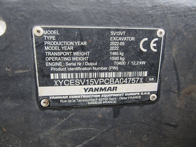 Yanmar SV15VT