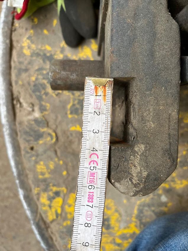 Massey Ferguson Automatikzugmaul KU91008, Cramer Kupplung, 2t, von MF 3690, Abmessungen s. Fotos