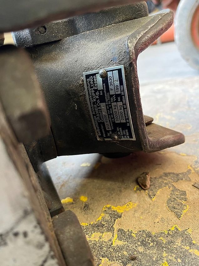 Massey Ferguson Automatikzugmaul KU91008, Cramer Kupplung, 2t, von MF 3690, Abmessungen s. Fotos