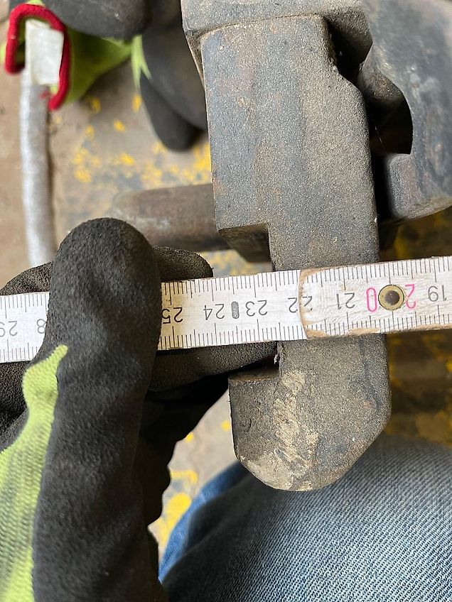 Massey Ferguson Automatikzugmaul KU91008, Cramer Kupplung, 2t, von MF 3690, Abmessungen s. Fotos