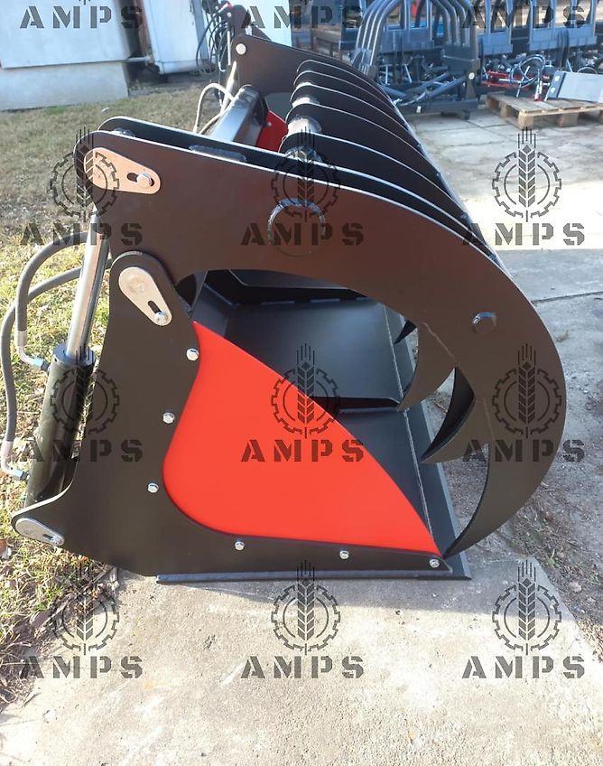 AMPS Łyżko-Krokodyl Ząb Palony/ GREIFSCHAUFEL/ PELIKANSCHAUFEL/ Schaffer, Volvo, Manitou