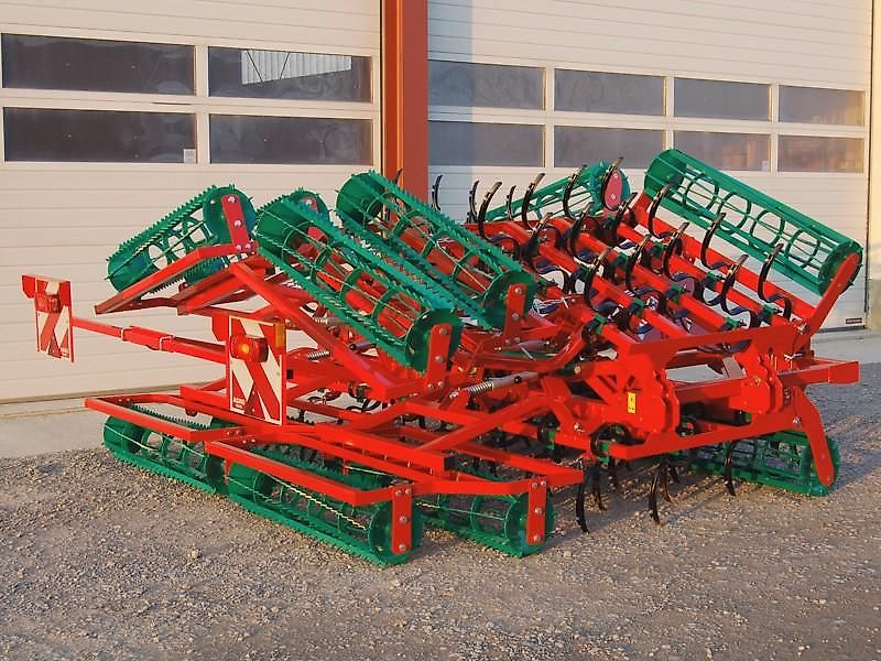 AGRO-MASZ AU56 Saatbeetkombination, Eggenkombination, Kultiegge (Lagergerät)