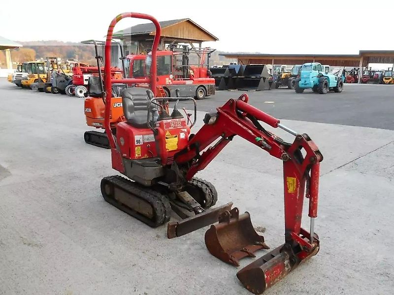 Yanmar sv08 ( 1.035kg ) verstellfahrwerk + 2 löffel