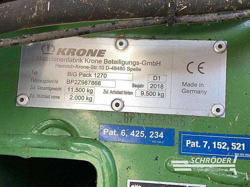 Krone BIG PACK 1270 XC MULTI BALE