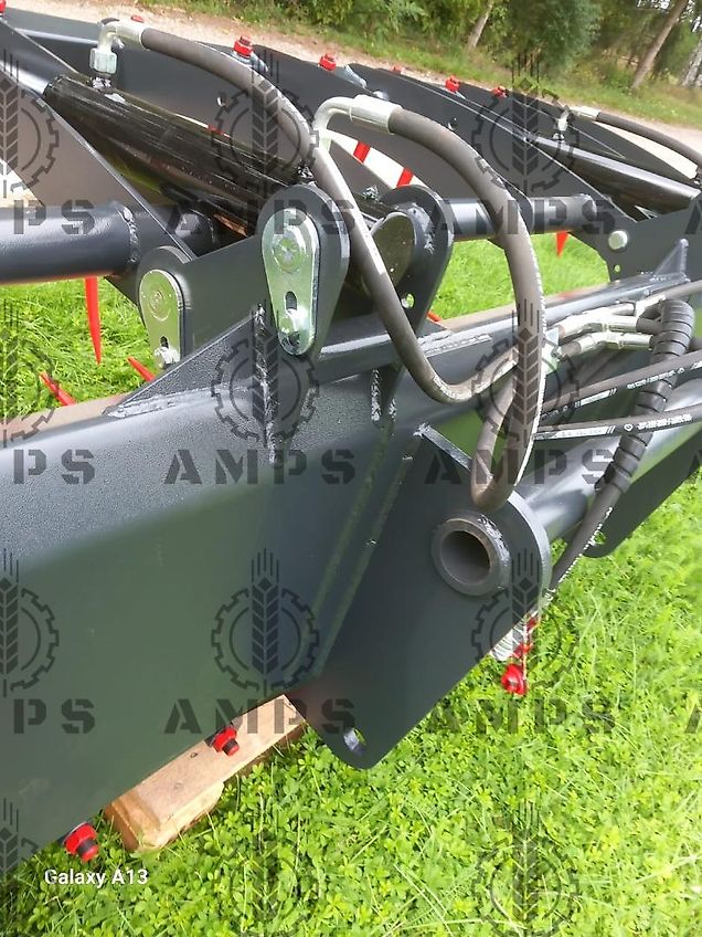 AMPS Krokodyl II-Siłownikowy Zęby Kute/ KROKODILGEBISS 2-ZYLINDER/ Kramer, Manitou