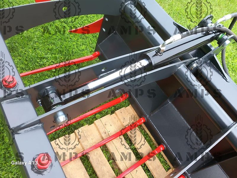 AMPS Krokodyl II-Siłownikowy Zęby Kute/ KROKODILGEBISS 2-ZYLINDER/ Kramer, Manitou