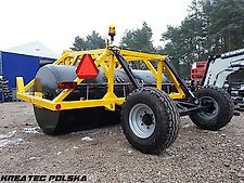 KMZ Wiesenwalze mit Fahrgestell 2-Zyl. 2,5-3,0m / meadow roller