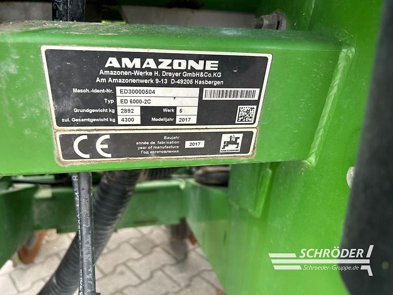 Amazone ED 6000-2C SPECIAL