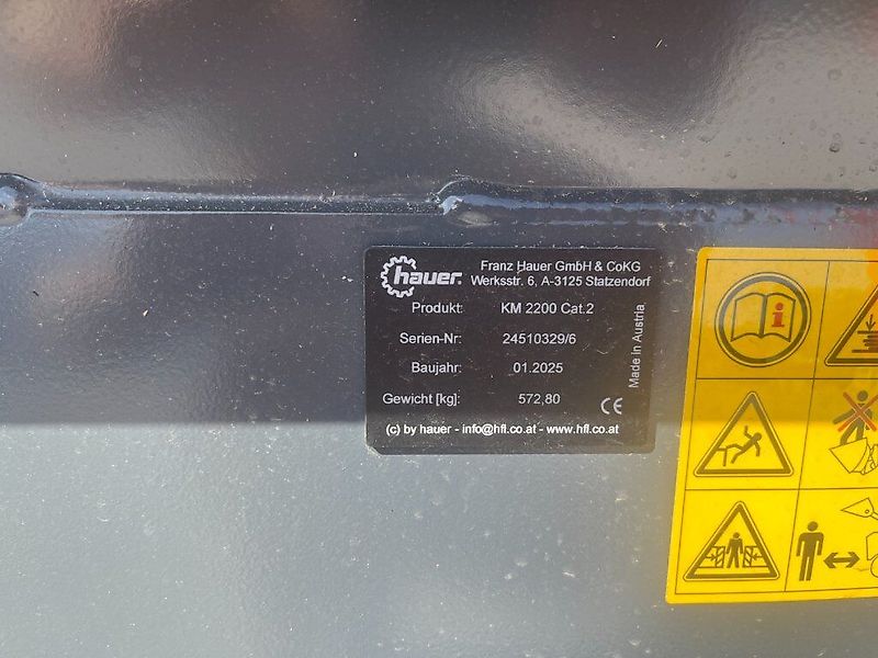 Hauer Kippmulde 2200 3-Pkt Cat.2