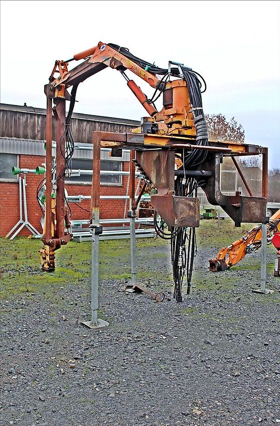 mulag Gebr. MULAG Heckmähausleger mit Anbaukonsole