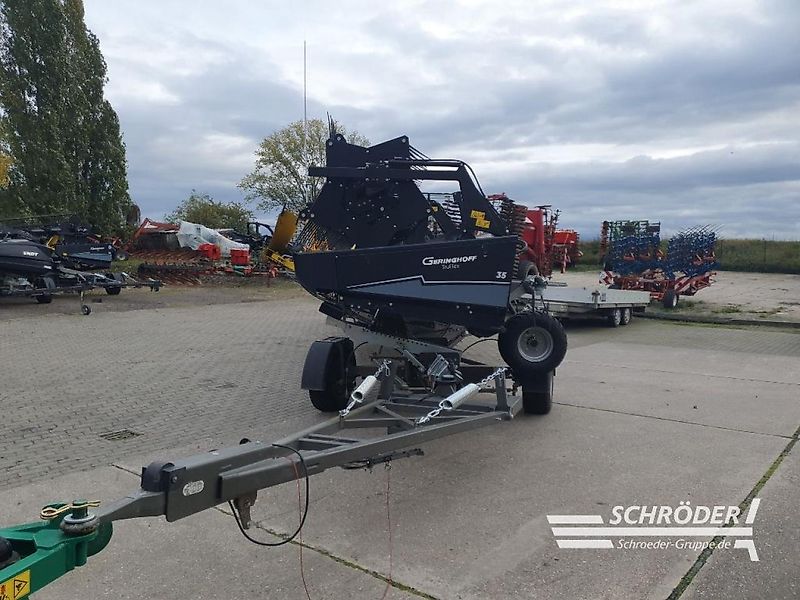 Geringhoff 10,65M BANDSCHNEIDWERK TRUFLEX 35 +WAGEN