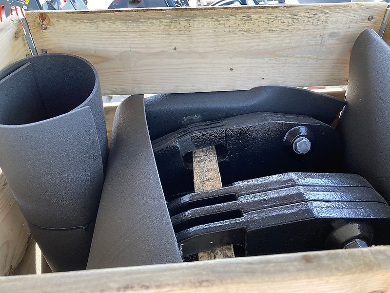 Väderstad 6x Gewichte mit Halter und Schrauben