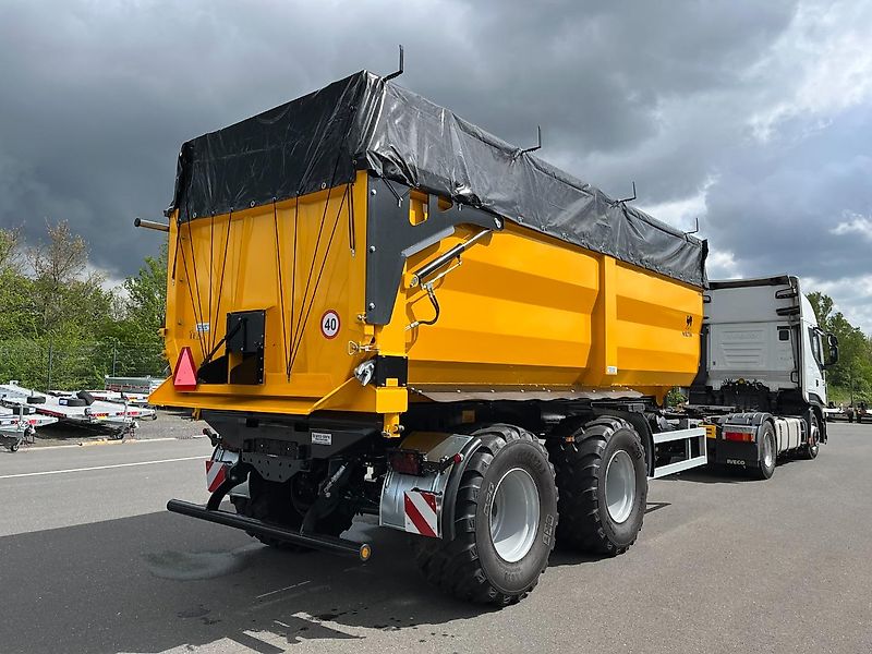 WIELTON PRC-2HP/W18WB Tandem 2-Seiten Muldenkipper