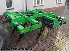 Dziekan Mulchmeißelpflüg  CENTAUR  PDBC25F2Z2.mit doppelt gewellter Rohrzahnwalze zum Mulchen vorne 530, hinten 460, mit doppelt gezahnter Saitenwelle