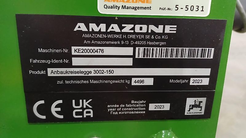 Amazone KE3002-150