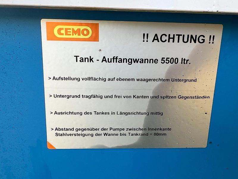 Cemo Tankanlage AdBlue (AUS32) !Outdoor Basic II" 5000 l 220 V