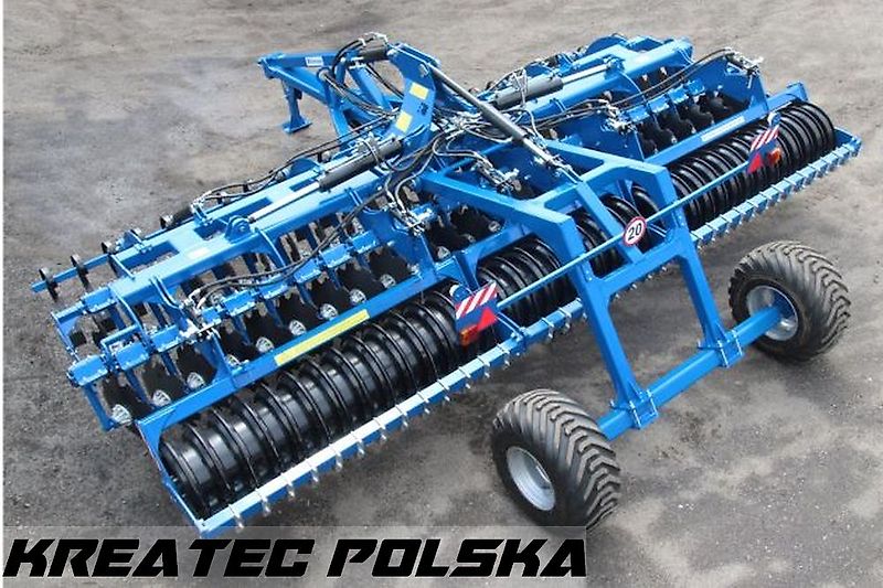 Rolmako U 693 Scheibenaggregat Hydraulisch klappbare Version, von 4 m bis 6 m