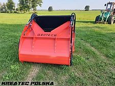 Grutech Futterverteilschaufel mit Sternmesser GTH-ŁFM2 Łyżka z frezem do zadawania paszy GTH-ŁFM2 Breite von 1,2 m bis 2,5m