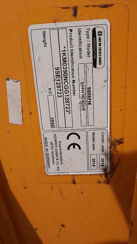 New Holland 90 SFI / Kemper Maisgebiss 390