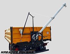 WMR Brzostków Schneckenförderer PZHB 140 – Antrieb über Traktorhydraulik zur seitlichen Montage am Anhänger