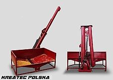 WMR Brzostków Schneckenförderer PZP 220, Zapfwellenantrieb