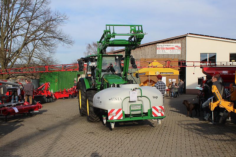 Unia TOP H REX 1200 Frontfass 85l/min hydr. Pumpe