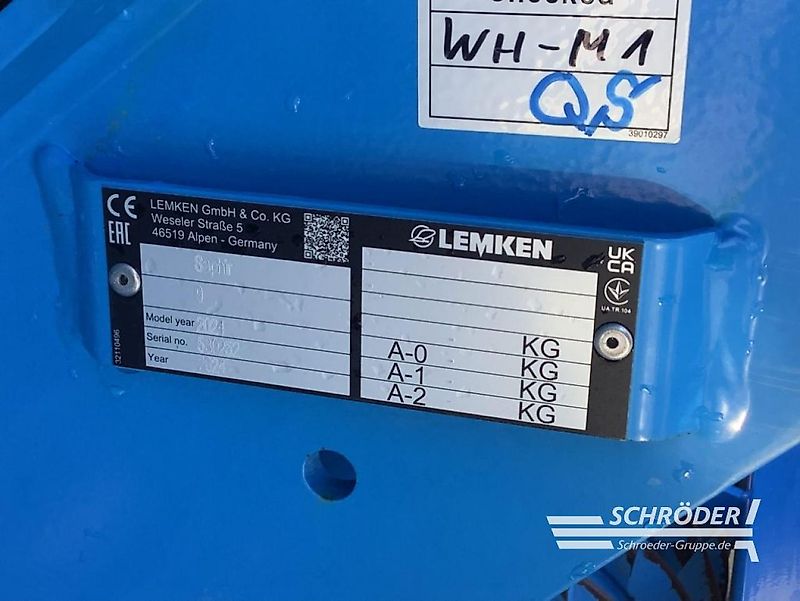 Lemken ZIRKON 8/300 + SAPHIR 9/300