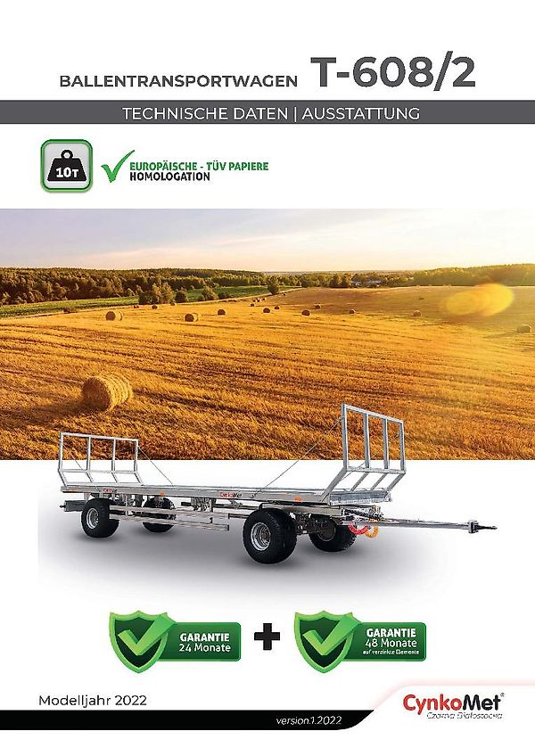 CynkoMet T-608/2 Long mit hydr. Ladungssicherung