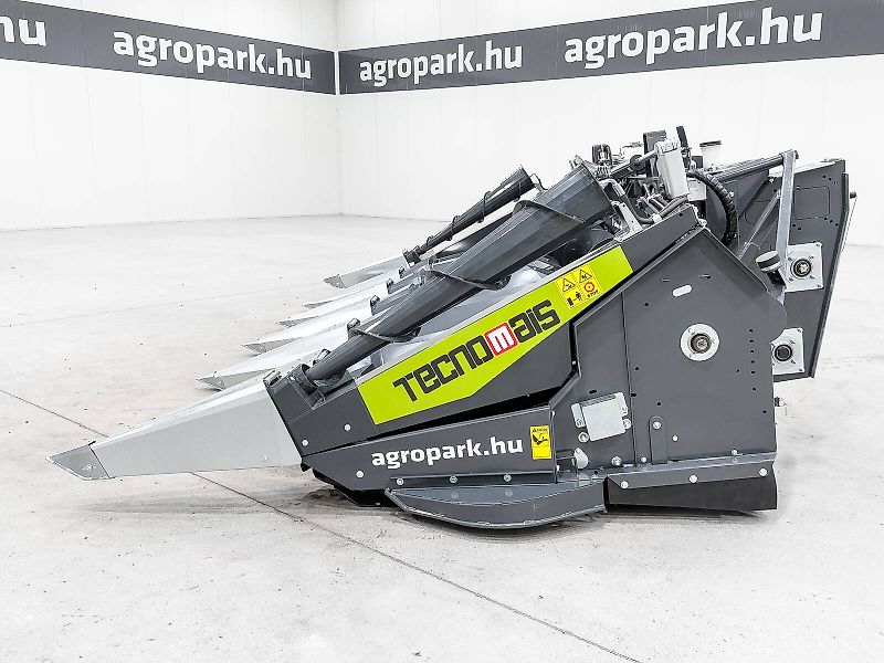 Tecnomais TMRP2 6R-F corn header, 6 row, foldable, 75 cm, for John Deere W and T combines, chopper, stalk crushers