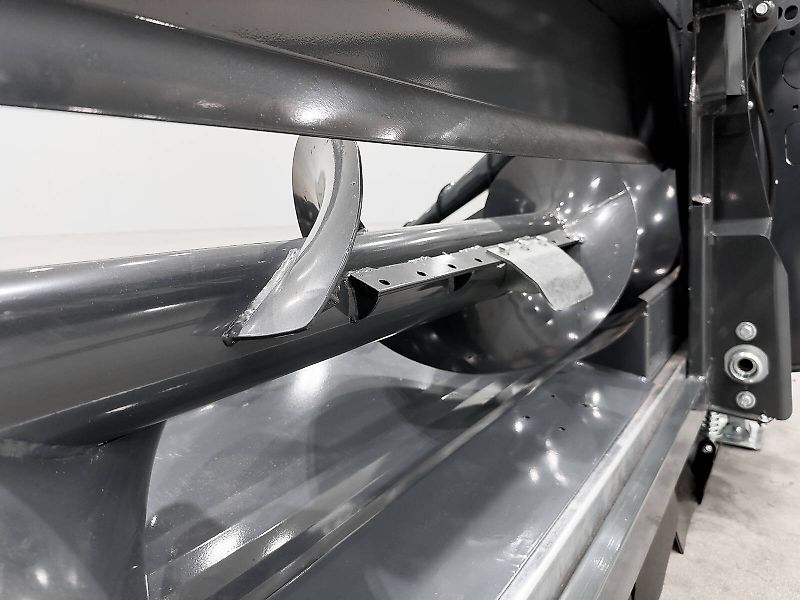 Tecnomais TMRP2 6R-F corn header, 6 row, foldable, 75 cm, for John Deere W and T combines, chopper, stalk crushers