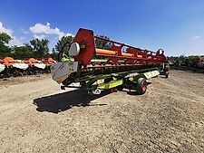 Claas 1050Vario + wózek transportowy