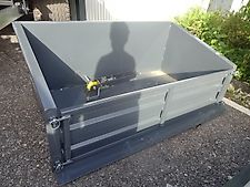 Heckkontainer- Kippmulde in verschiedenen Breiten möglich - 1 Meter  - 1,2 Meter - 1,4 M - 1,6 M - 1,8 M - 2 Meter Dreipunktanbau 1M - 1,2 M - 1,4 M - 1,6 M - 1,8 M - 2  Meter- Heckkontainer - Dreipunktanbau - Auskippbar
