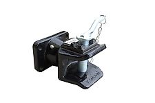 V.Orlandi Zaczep manualny flanszowy hak sworzeń transportowy 140x80, 120x55, 160x100mm M16 M20